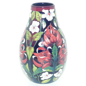 Moorcroft Scarlett Waratah 117/9 vase | TRIAL 24.8.2012 | boxed