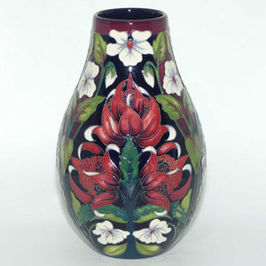 Moorcroft Scarlett Waratah 117/9 vase | TRIAL 24.8.2012 | boxed