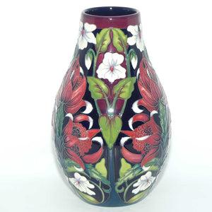 Moorcroft Scarlett Waratah 117/9 vase | TRIAL 24.8.2012 | boxed