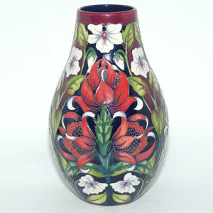 Moorcroft Scarlett Waratah 117/9 vase | LE35/50