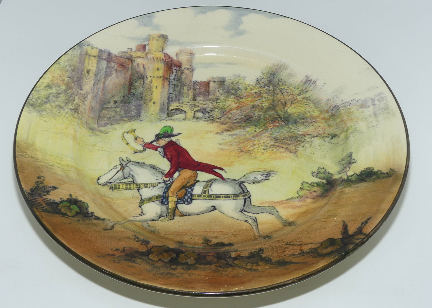 Royal Doulton Falconry plate | Unrecorded scene combination