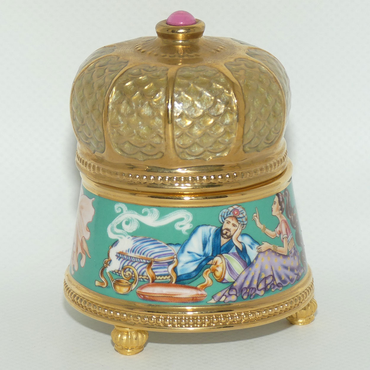 Franklin Mint | House of Faberge musical trinket box | Scheherezade