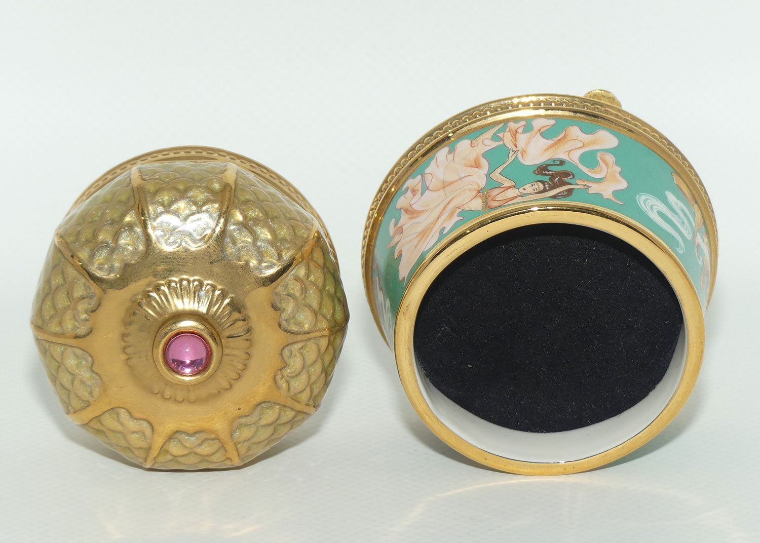 Franklin Mint | House of Faberge musical trinket box | Scheherezade