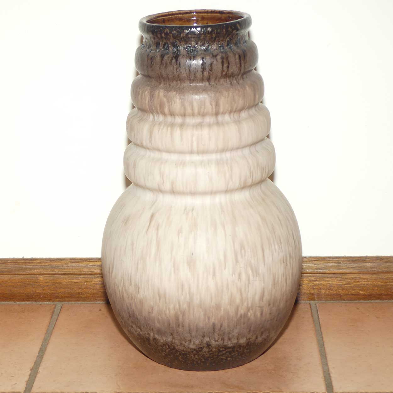 Vintage West German Scheurich Fat Lava vase | Tiramisu colour tones | Shape 269 - 40