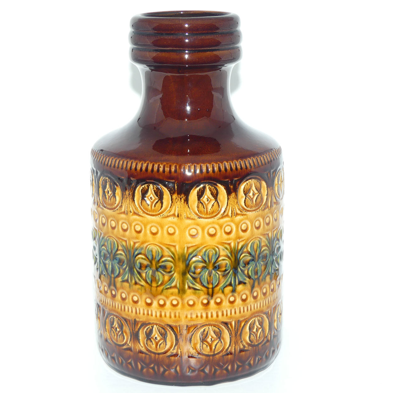 Vintage West German Scheurich Fat Lava patterned and embossed very large jug | Shape 489 - 39