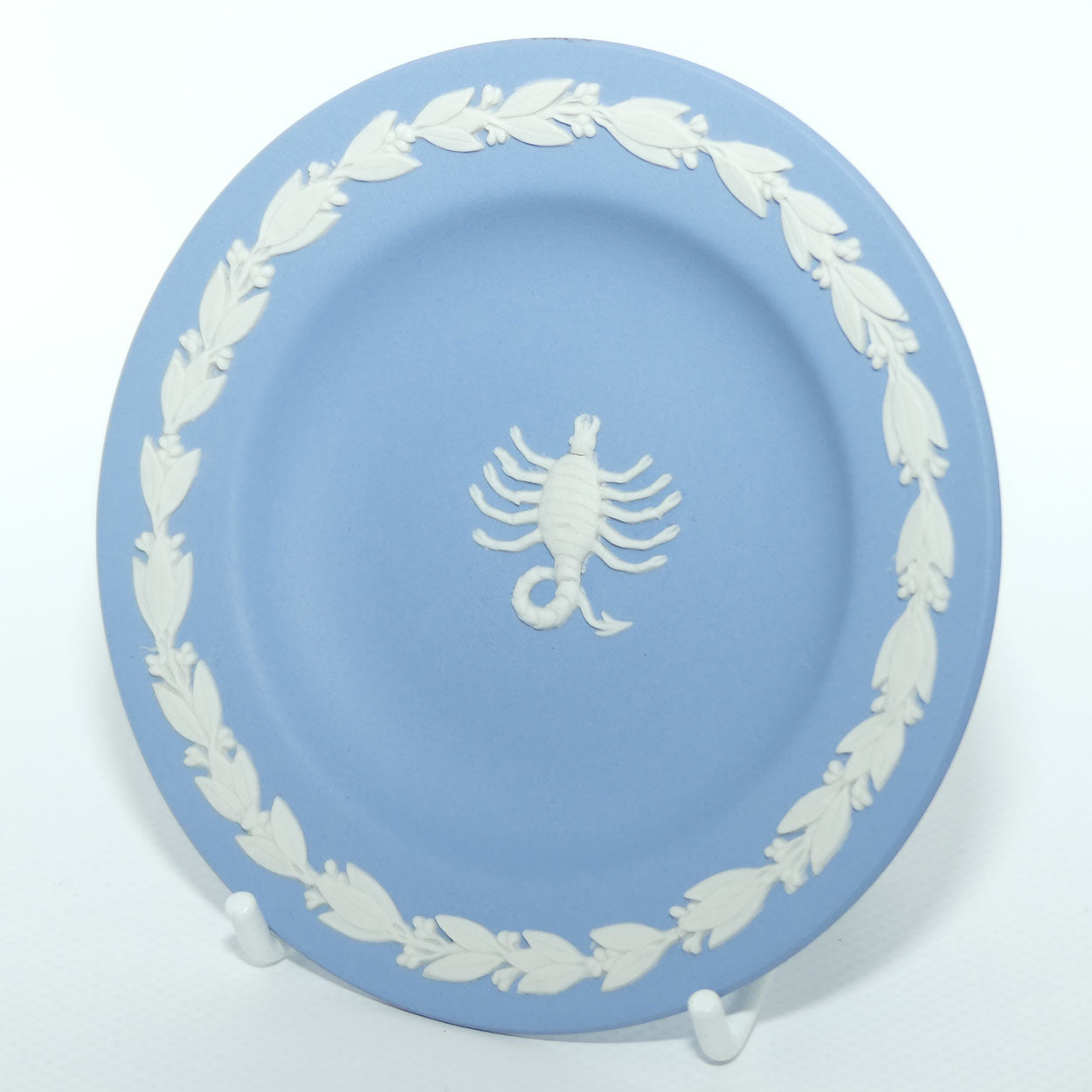 Wedgwood Jasper | White on Pale Blue | Scorpio | October 23 to November 21