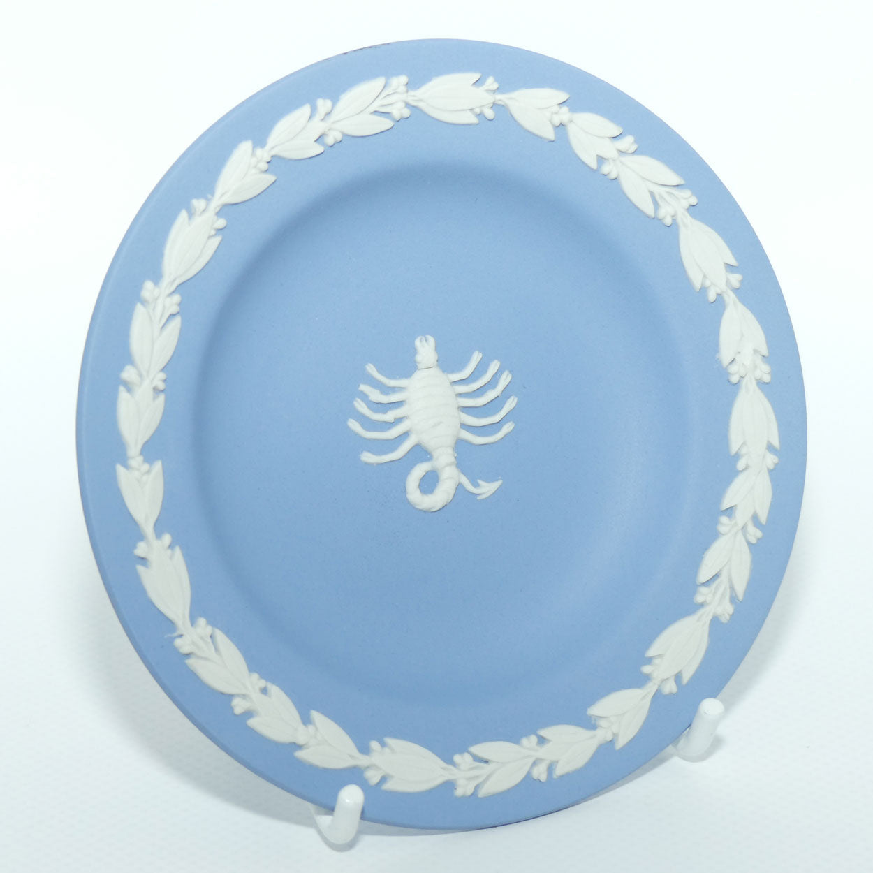 Wedgwood Jasper | White on Pale Blue | Scorpio | October 23 to November 21