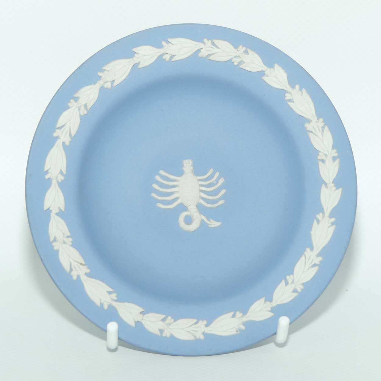 Wedgwood Jasper | Zodiac | Scorpio miniature plate | no box | #1