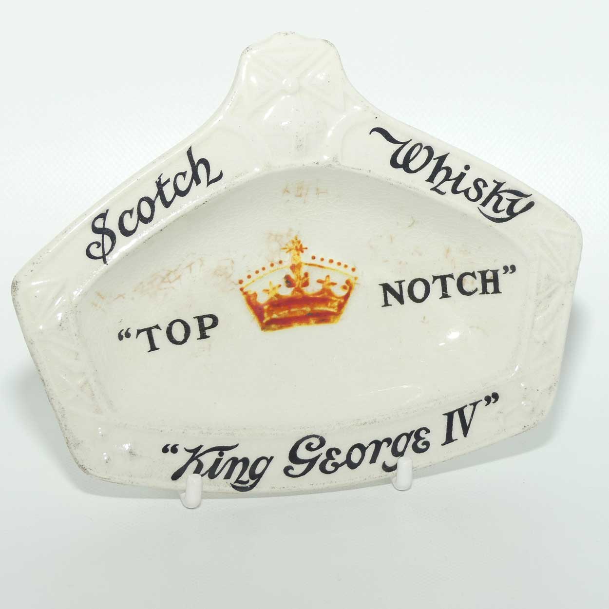 King George IV Top Notch Scotch Whisky ashtray