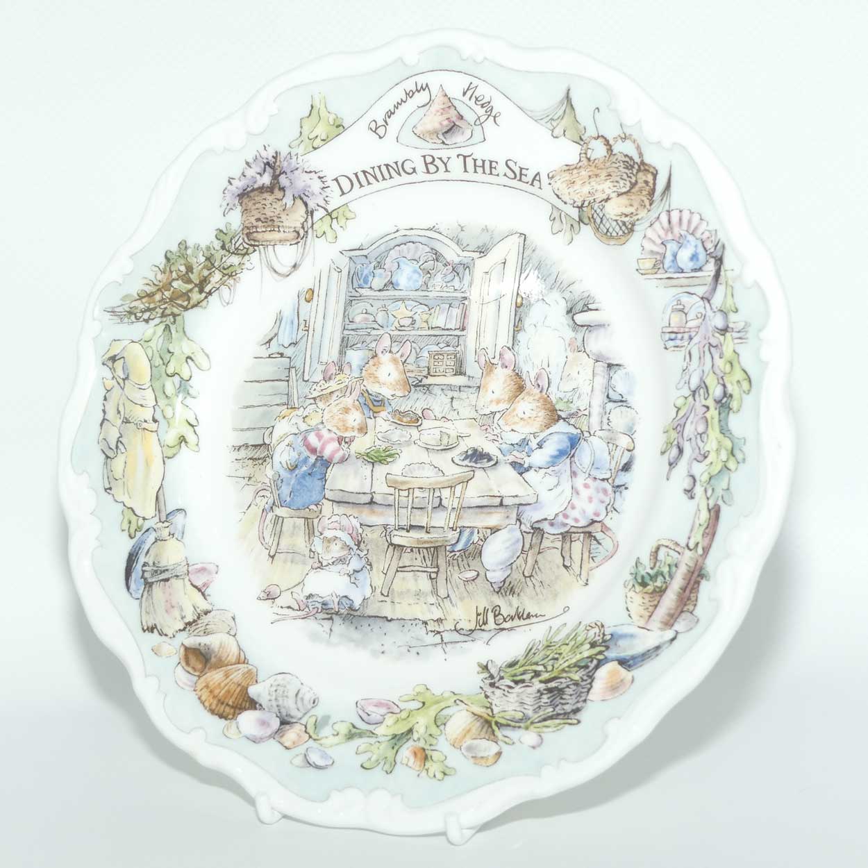 訳あり ブランブリーヘッジシーストーリー③ DINNING BY THE SEA Royal Doulton Brambly Hedge Giftware | Sea Story Collection | Dining b
