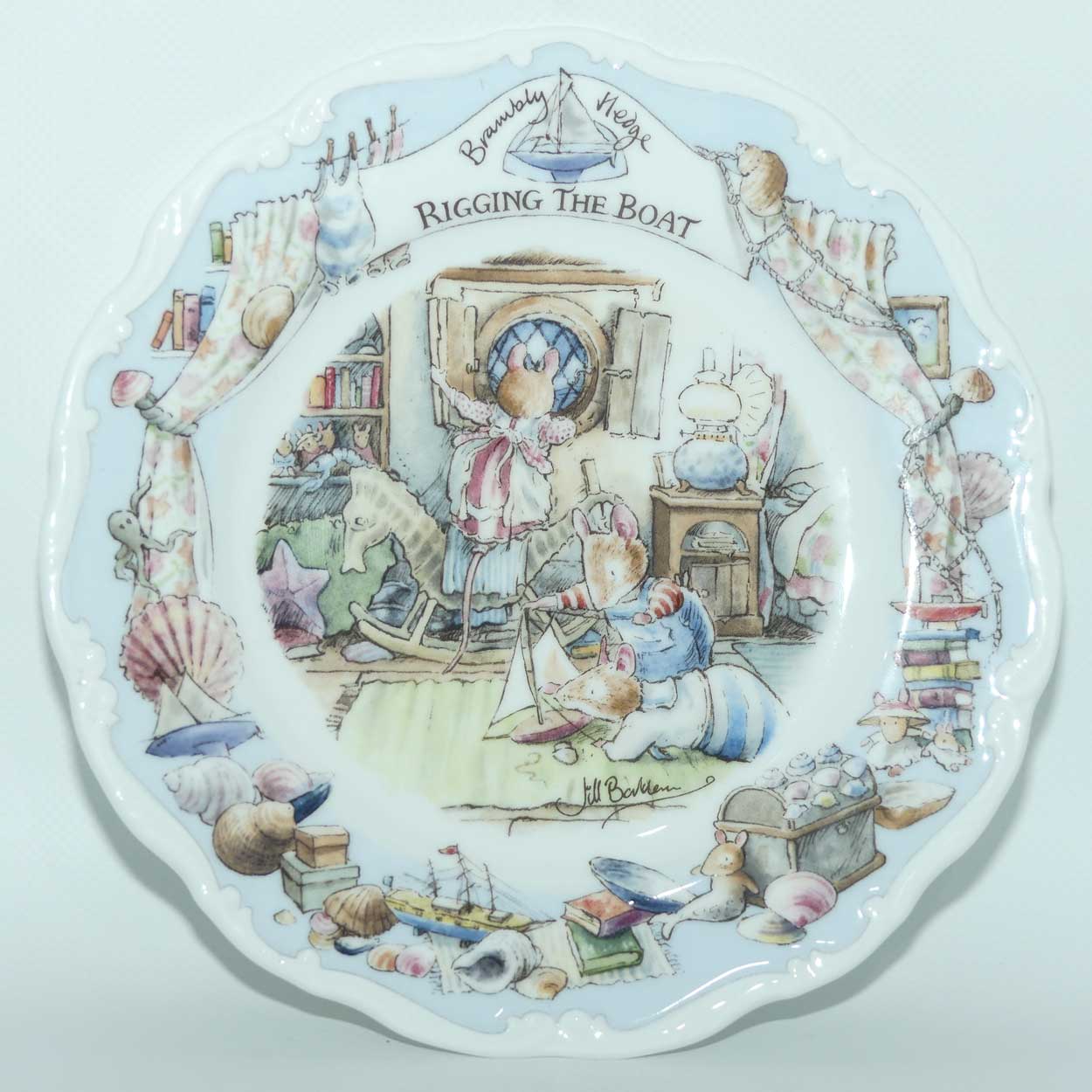 Royal Doulton Brambly Hedge Giftware | Sea Story Collection | Rigging the Boat | 20cm | boxed