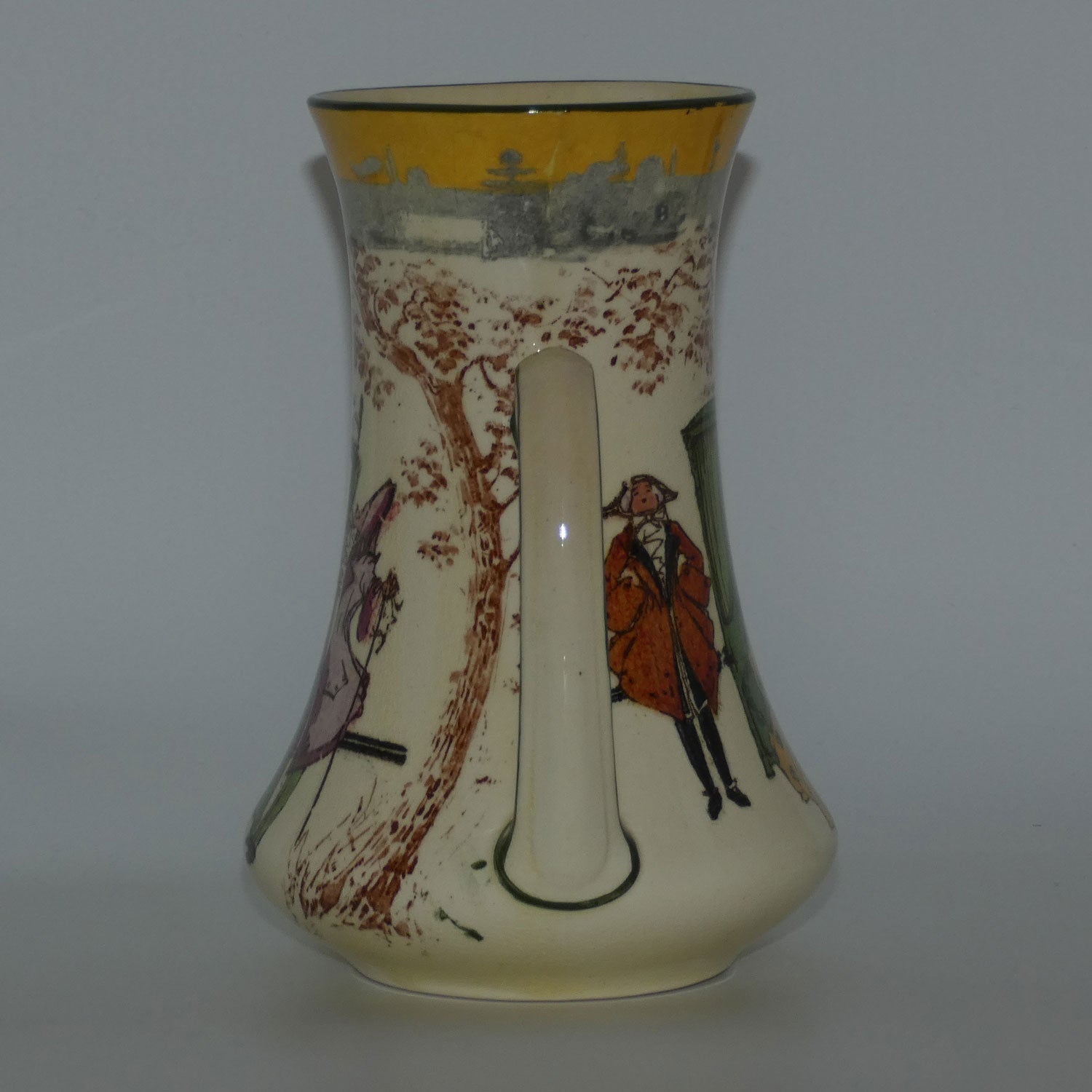 Royal Doulton Sedan Chair double handle vase D3597