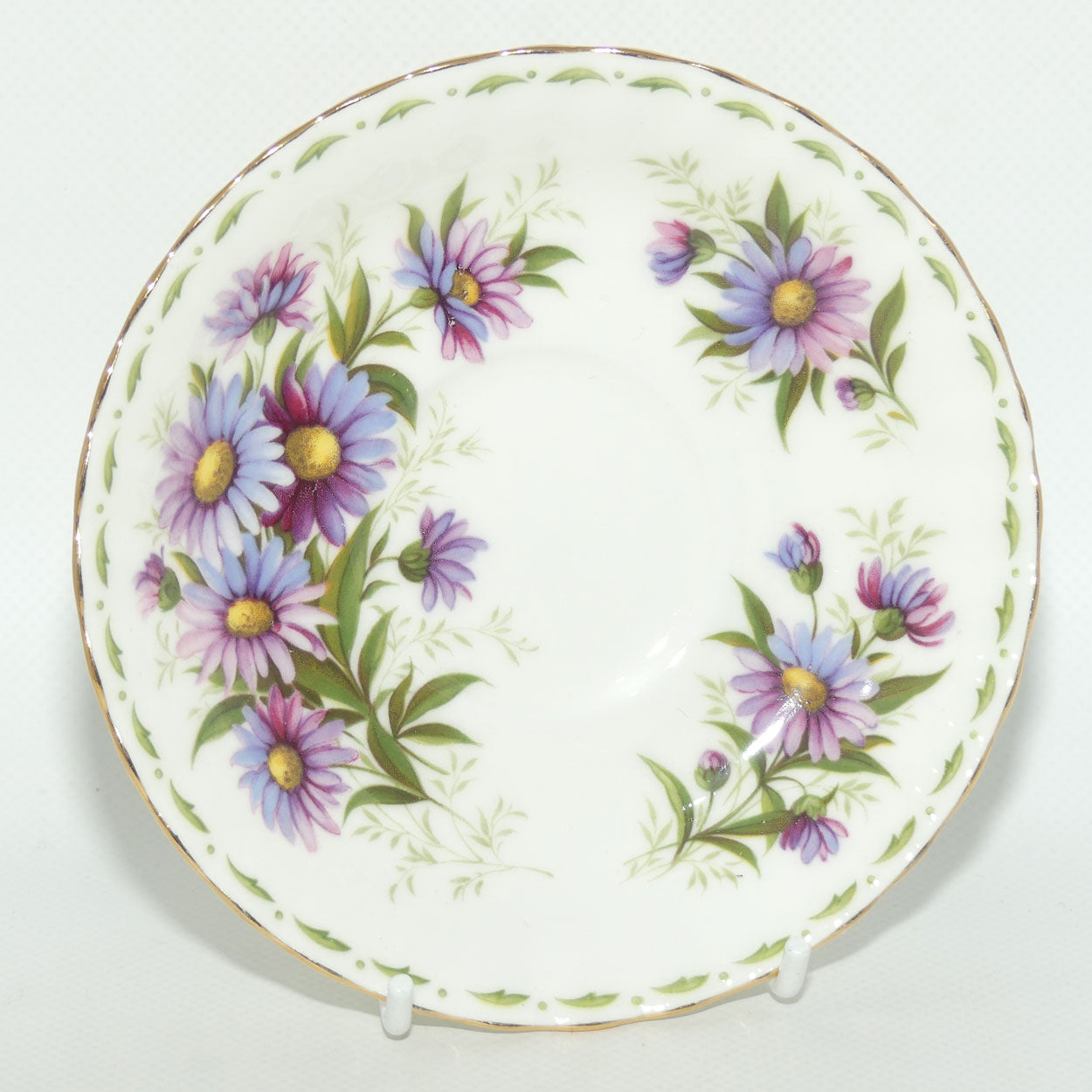 Royal Albert Bone China England | Flower of the Month series | #9 | September Michaelmas Daisy duo