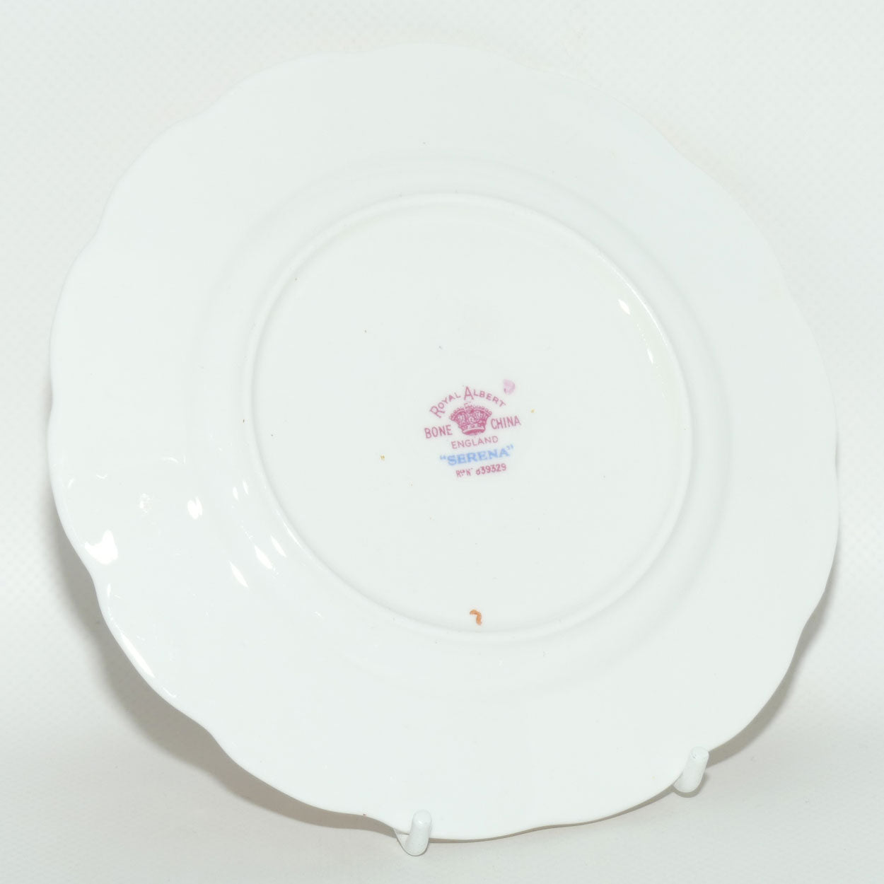 Royal Albert Bone China England Serena pattern trio | Avon cup shape