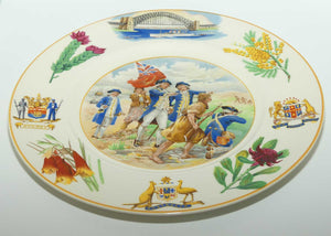 Royal Doulton Australian 1788 - 1938 Sesqui Centenary rack plate D6201 | Round