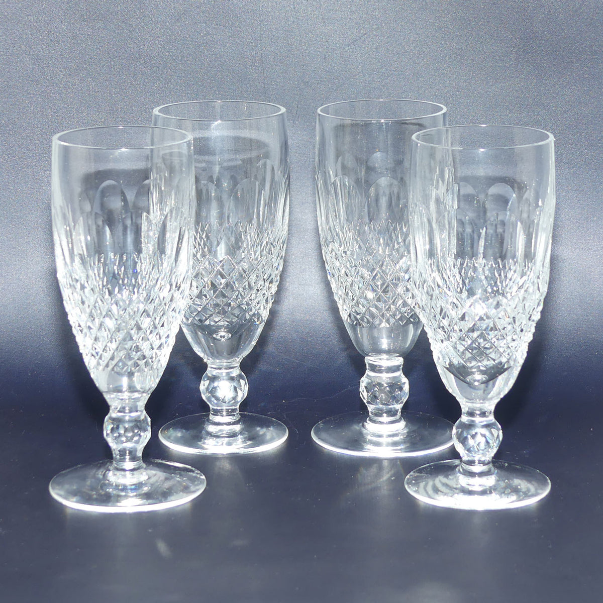 Waterford Crystal Colleen pattern set 4 flutes | #2 | 15cm | 125ml