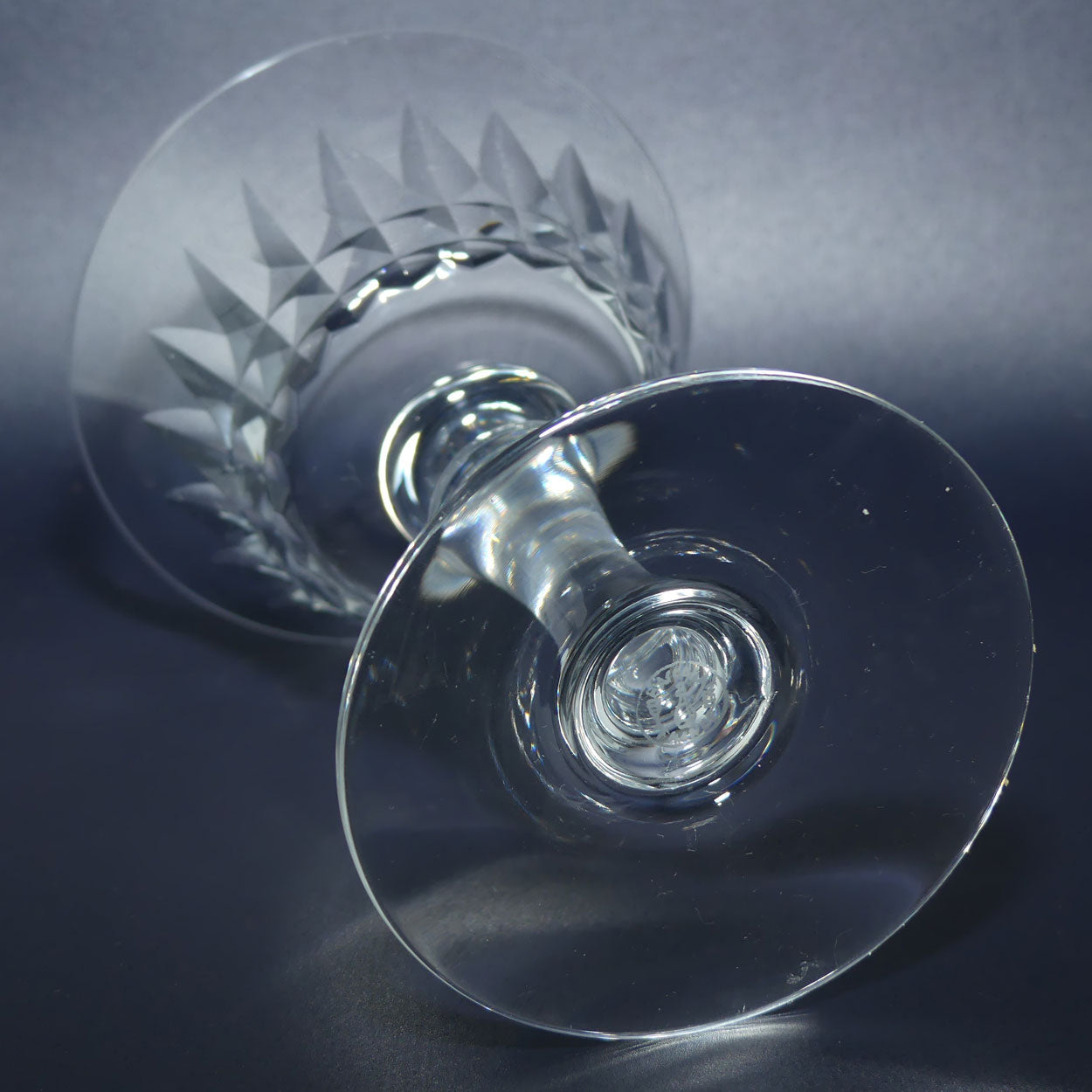 Baccarat France set of 4 Champagne Saucers | Piccadilly pattern