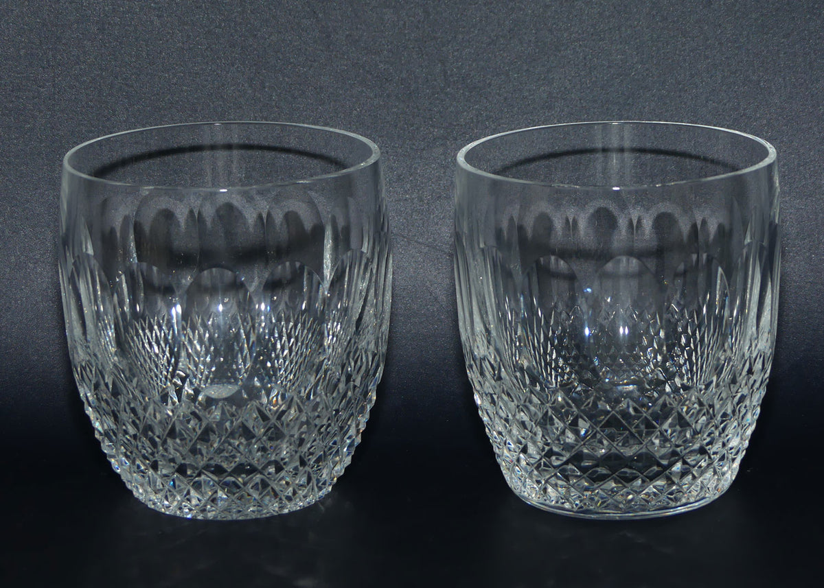 Waterford Crystal Colleen pattern set 4 Whiskey tumblers | 11.5cm | 175ml