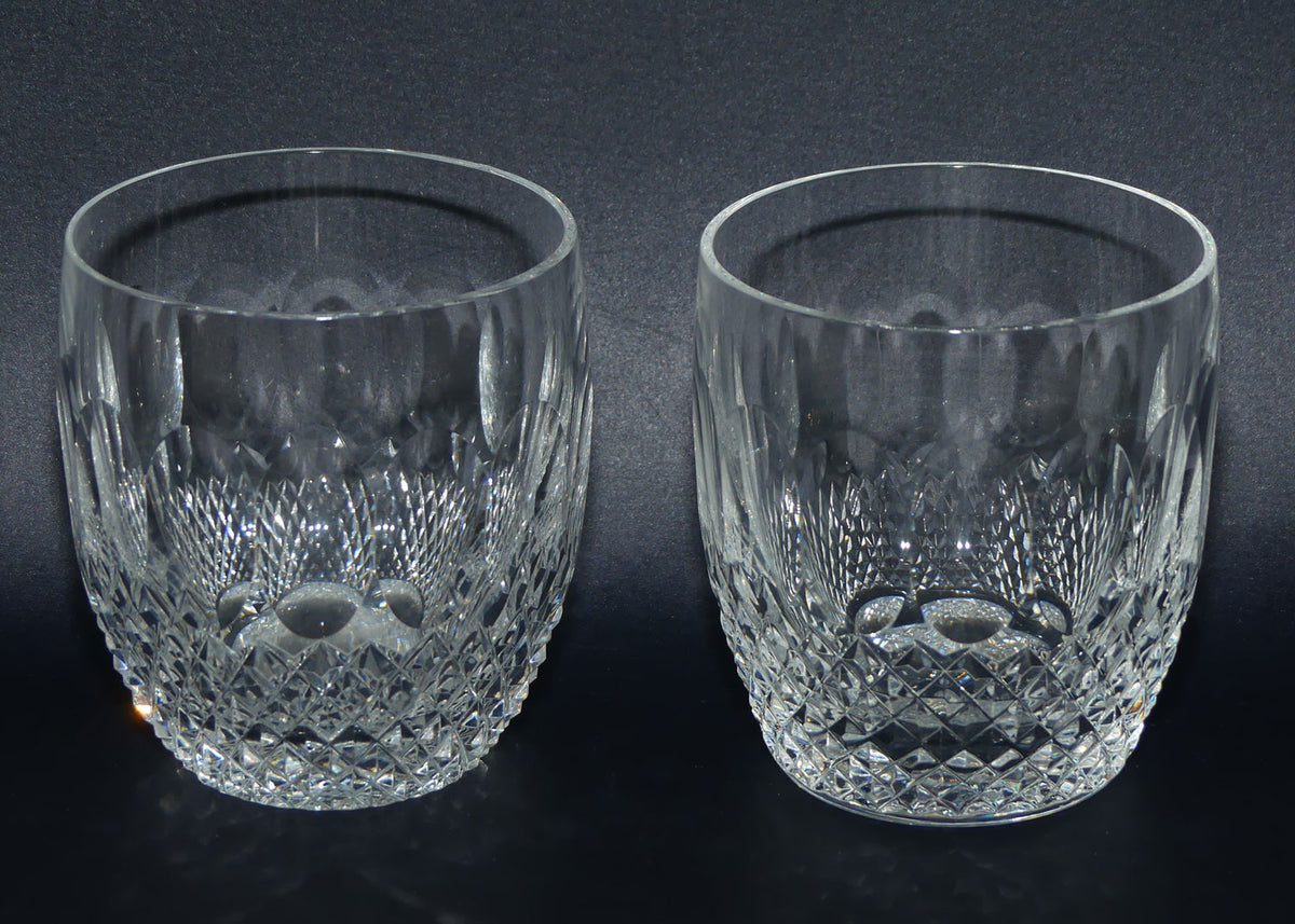 Waterford Crystal Colleen pattern set 4 Whiskey tumblers | 11.5cm | 175ml