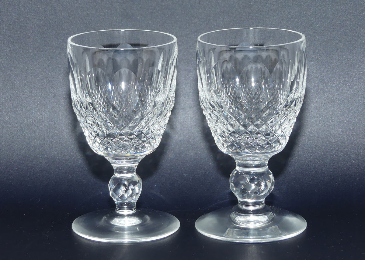 Waterford Crystal Colleen pattern set of 5 Port Glasses | 10cm | 50ml