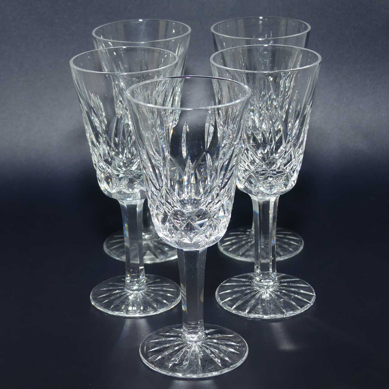 Waterford Crystal set of 5 Lismore Liqueur glasses | 50ml