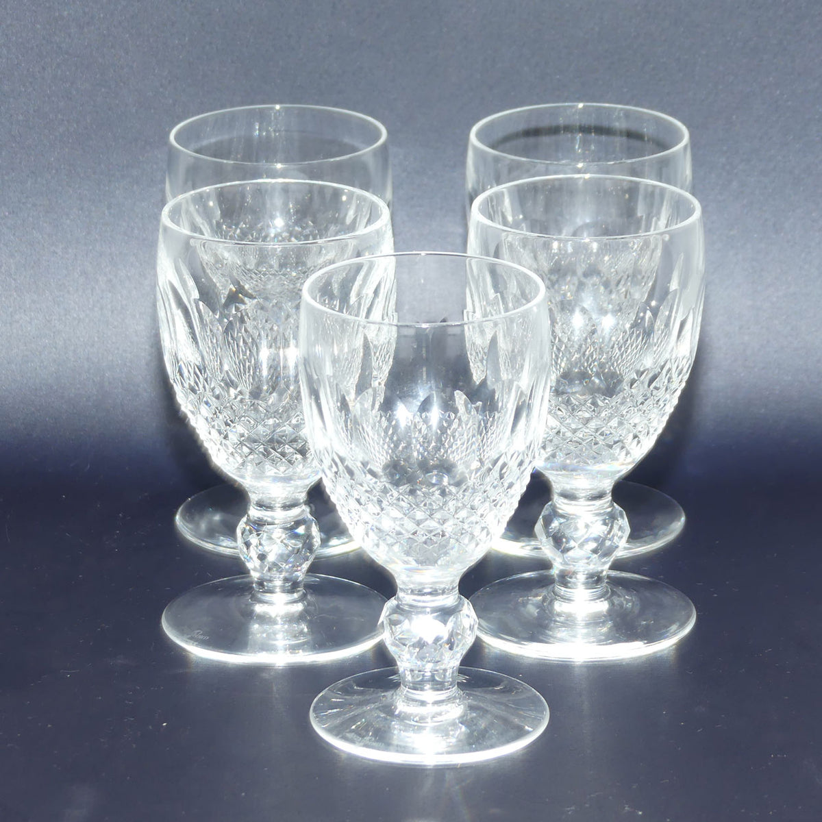 Waterford Crystal Colleen pattern set 5 Liqueur Glasses | #1 | 11.5cm | 75ml