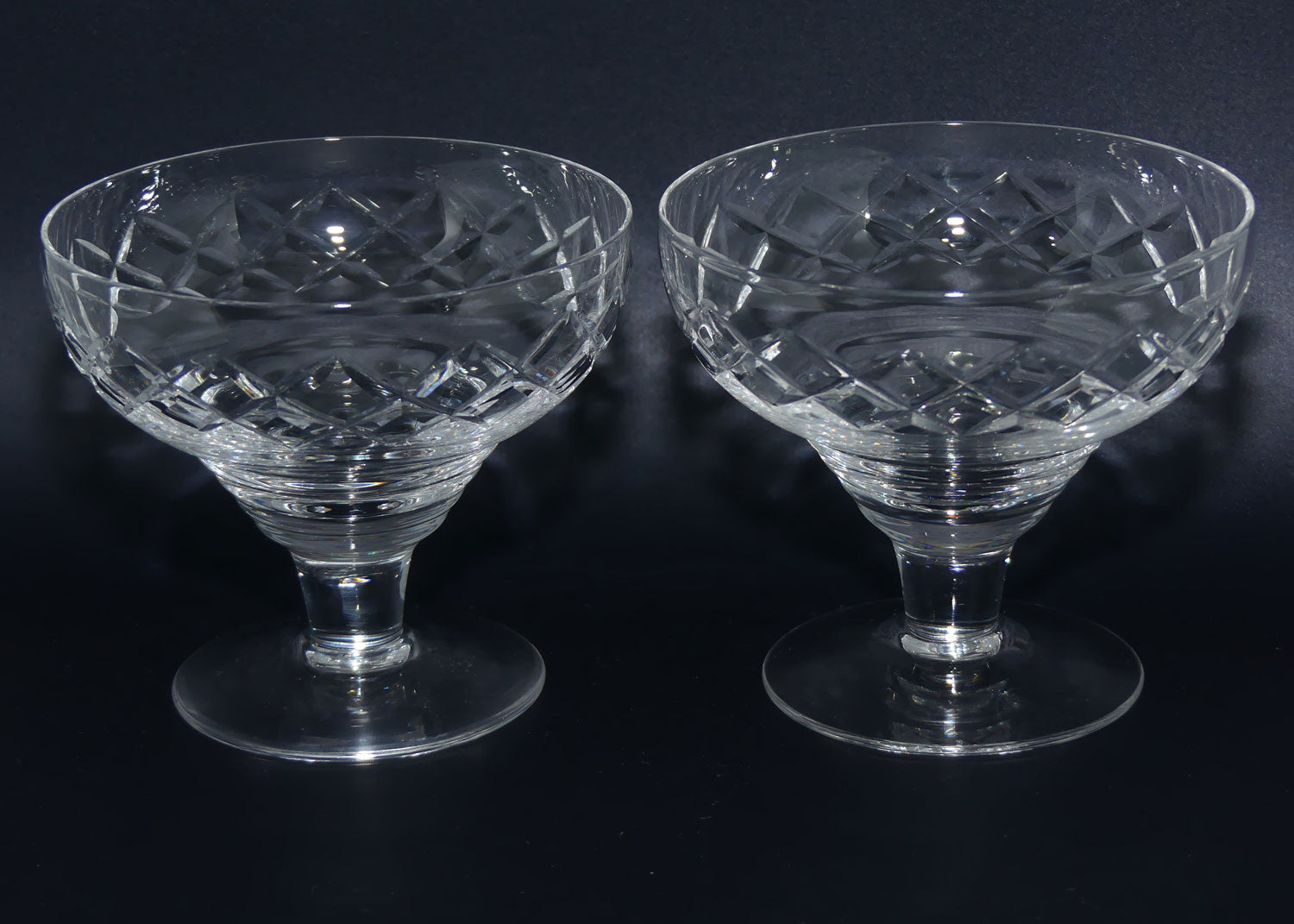Stuart Crystal England | set of 6 Compotes