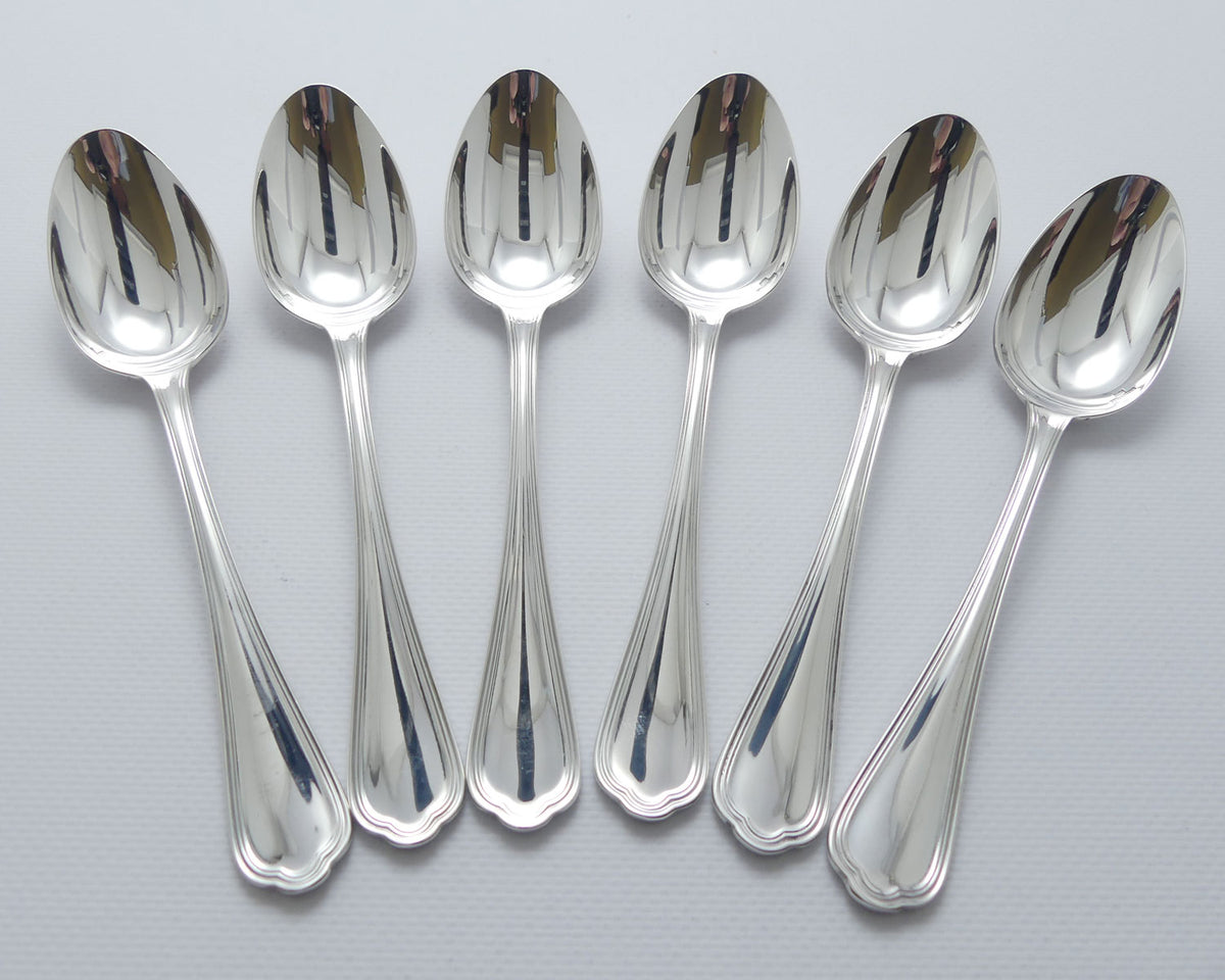 Christofle France Spatours design set of 6 Desert Spoons | 17cm long