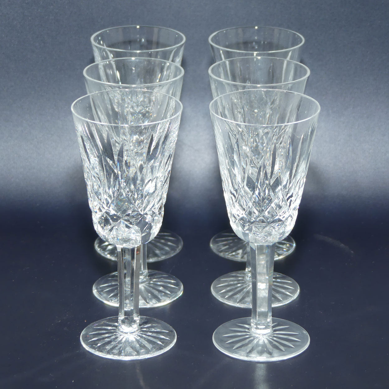 Waterford Crystal set of 6 Lismore Liqueur glasses | 50ml