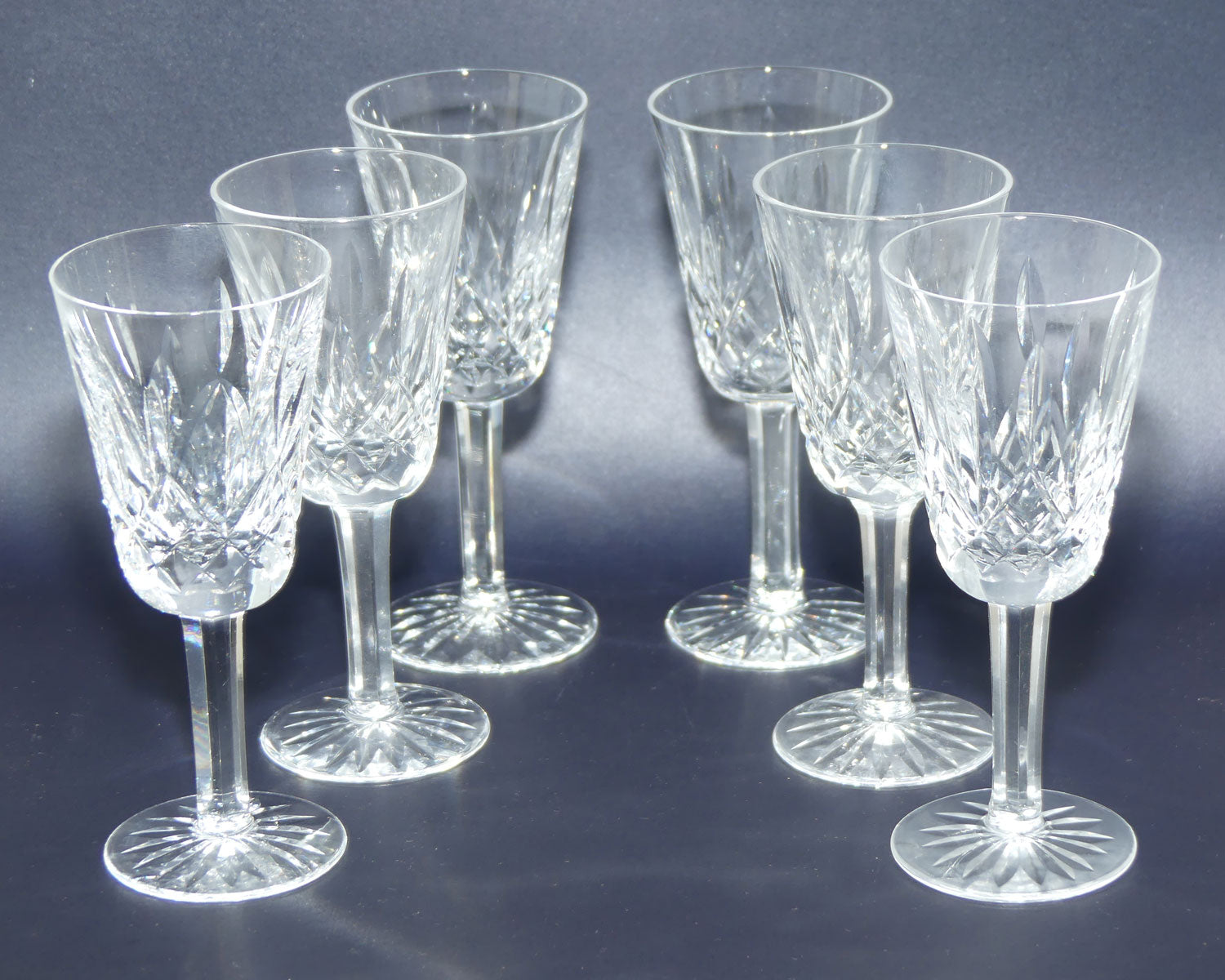 Waterford Crystal set of 6 Lismore Liqueur glasses | 50ml