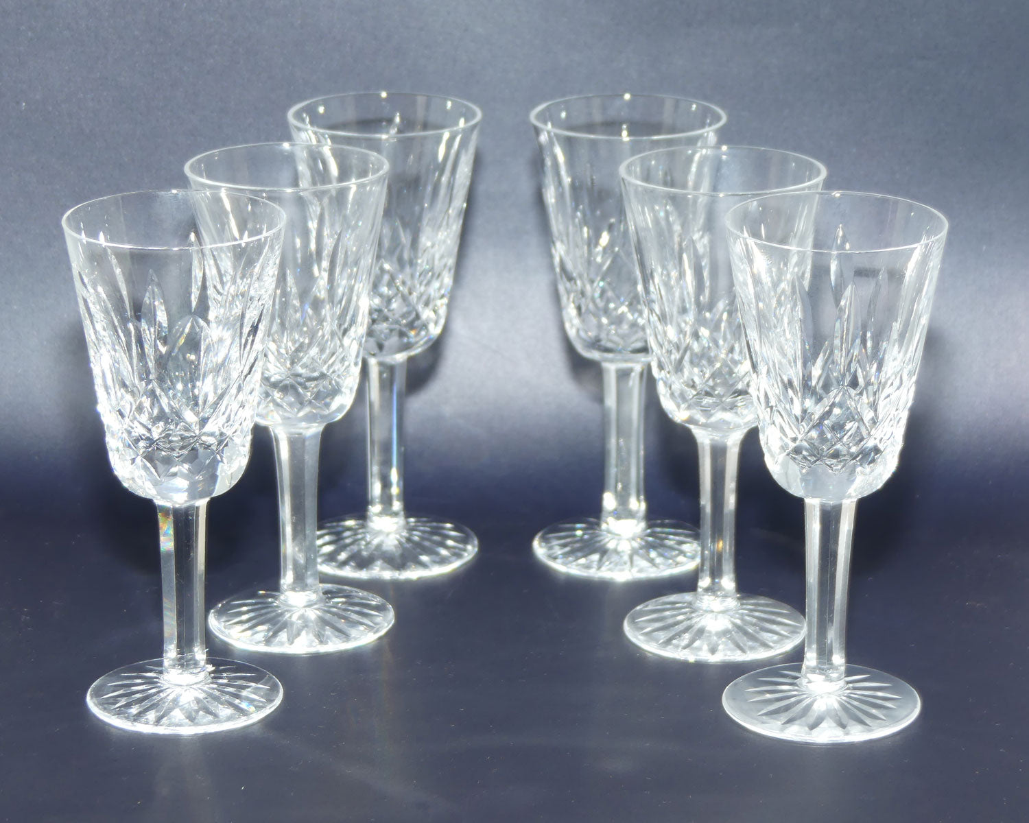 Waterford Crystal set of 6 Lismore Liqueur glasses | 50ml