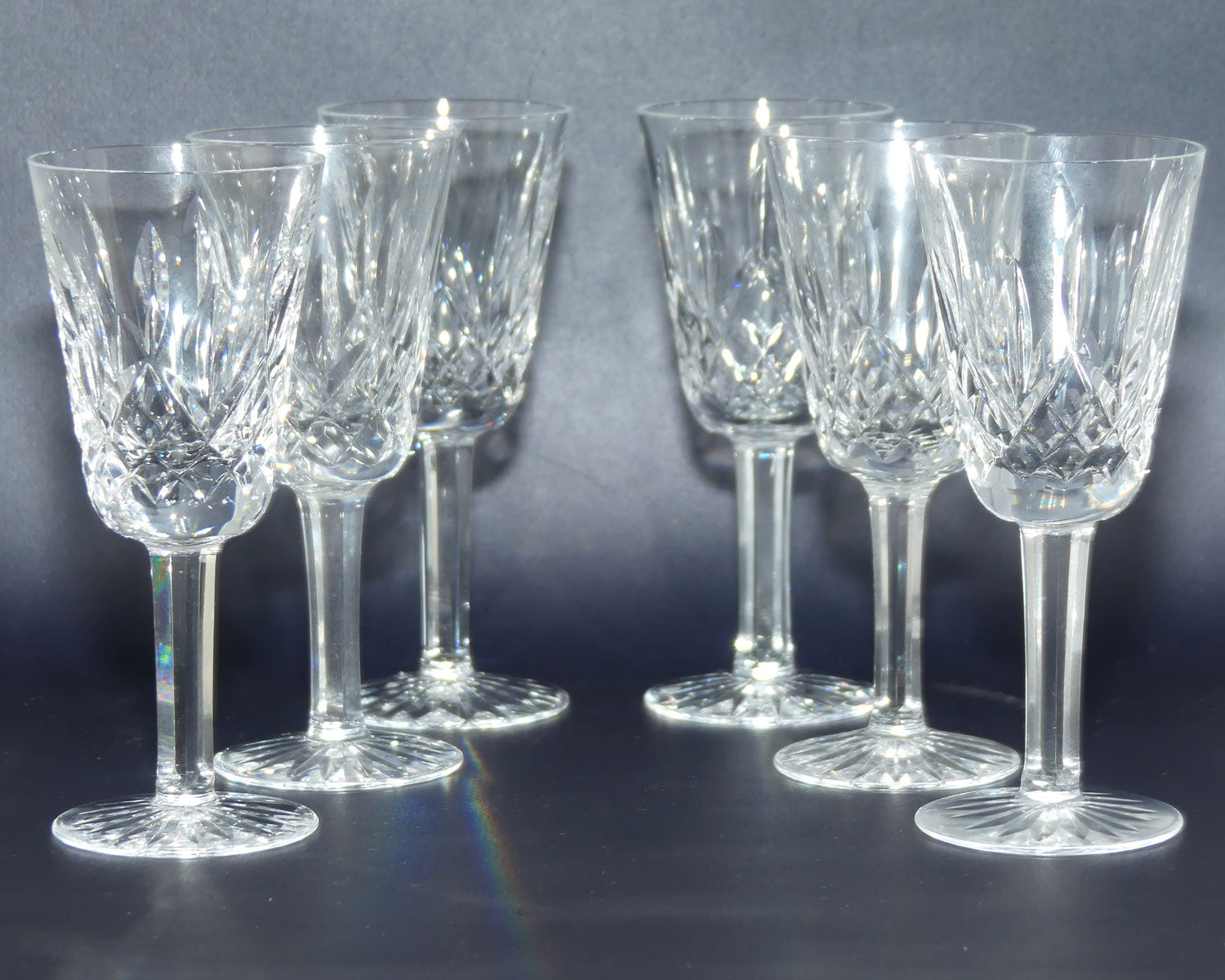 Waterford Crystal set of 6 Lismore Liqueur glasses | 50ml