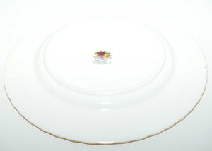 Royal Albert Bone China England Old Country Roses set of 6 entree or salad plates | 20.5cm | © 1962 Royal Albert Ltd backstamp