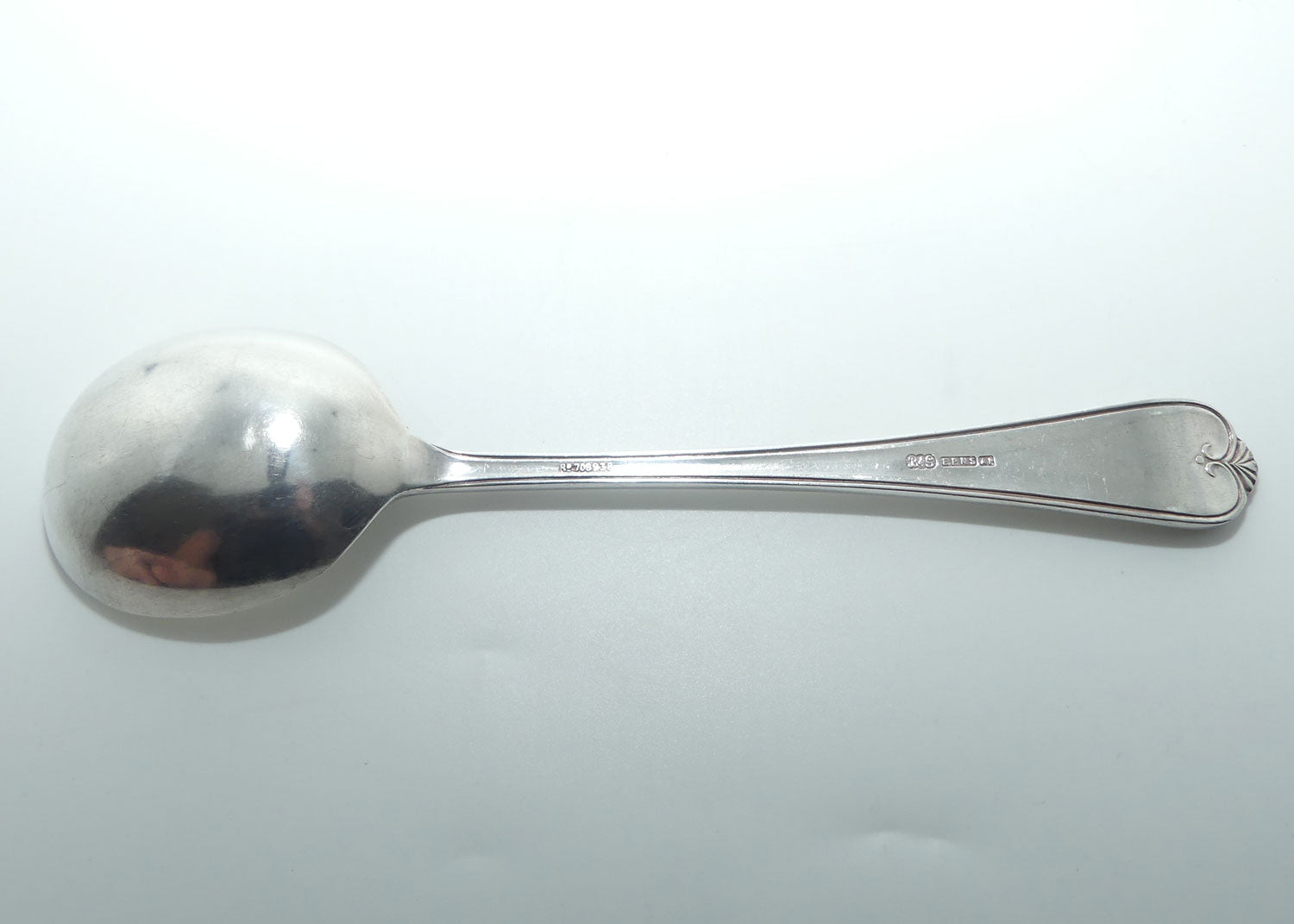 Boardman and Glossop Silver Plate | set of 6 Soup Spoons | Shell