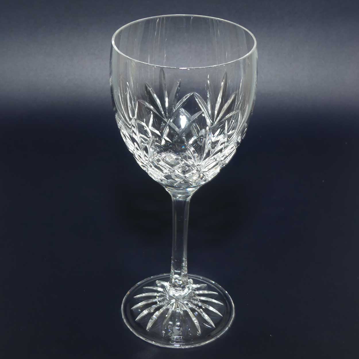 Edinburgh Crystal | Set of 6 diamond cut wine glasses | 150ml