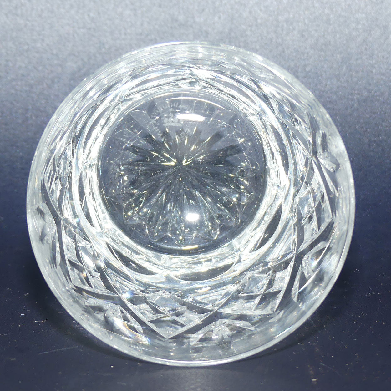 Royal Doulton Crystal Georgian pattern | set of 5 smaller Whisky tumblers | 100ml