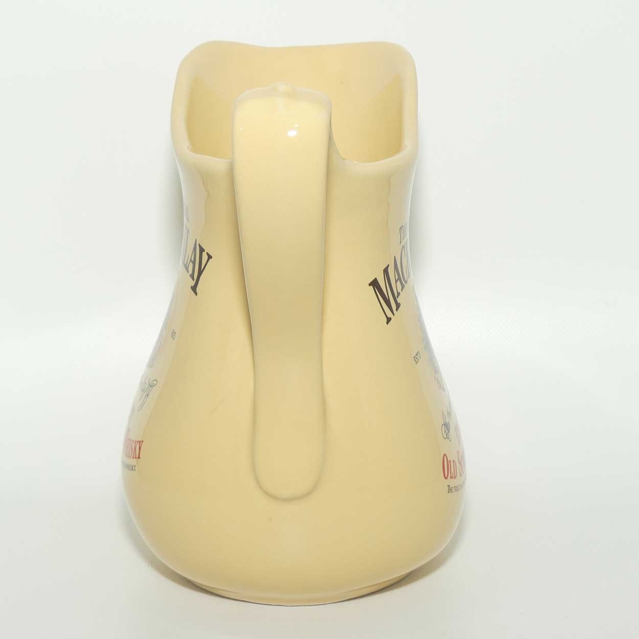 Seton Pottery water whisky jug | The Original Mackinlay Finest Old Scotch Whisky