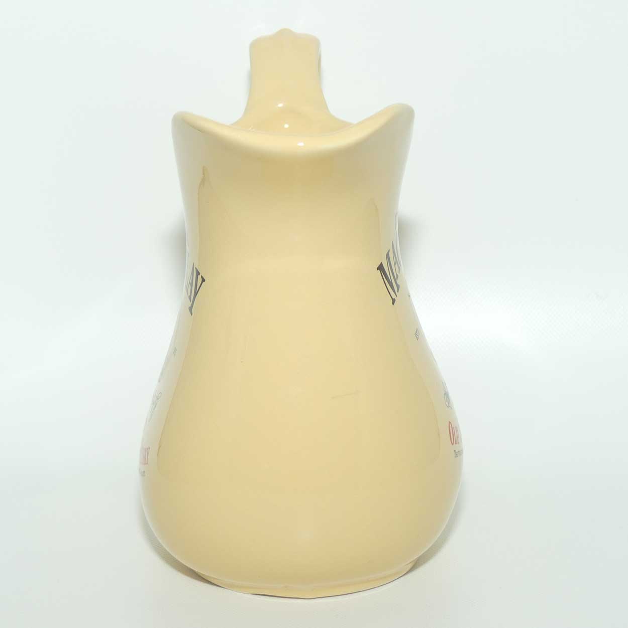 Seton Pottery water whisky jug | The Original Mackinlay Finest Old Scotch Whisky