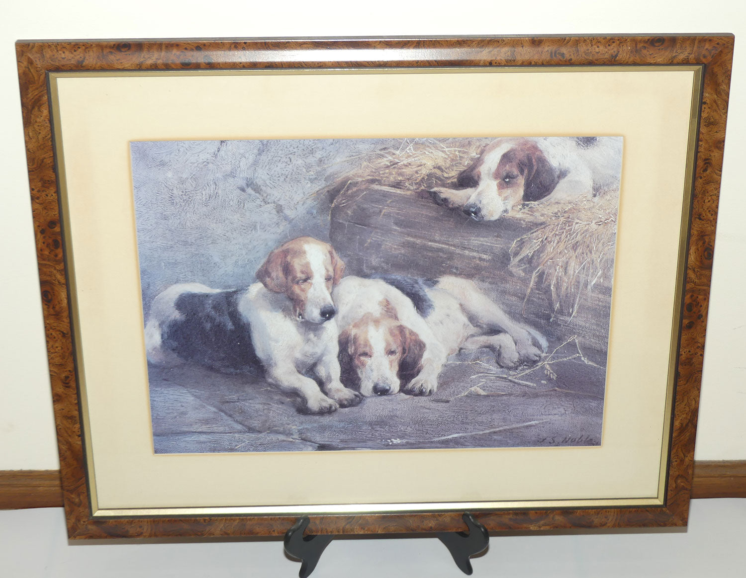 Hunting Dogs | Setters Print in Quality Frame | by JS Noble