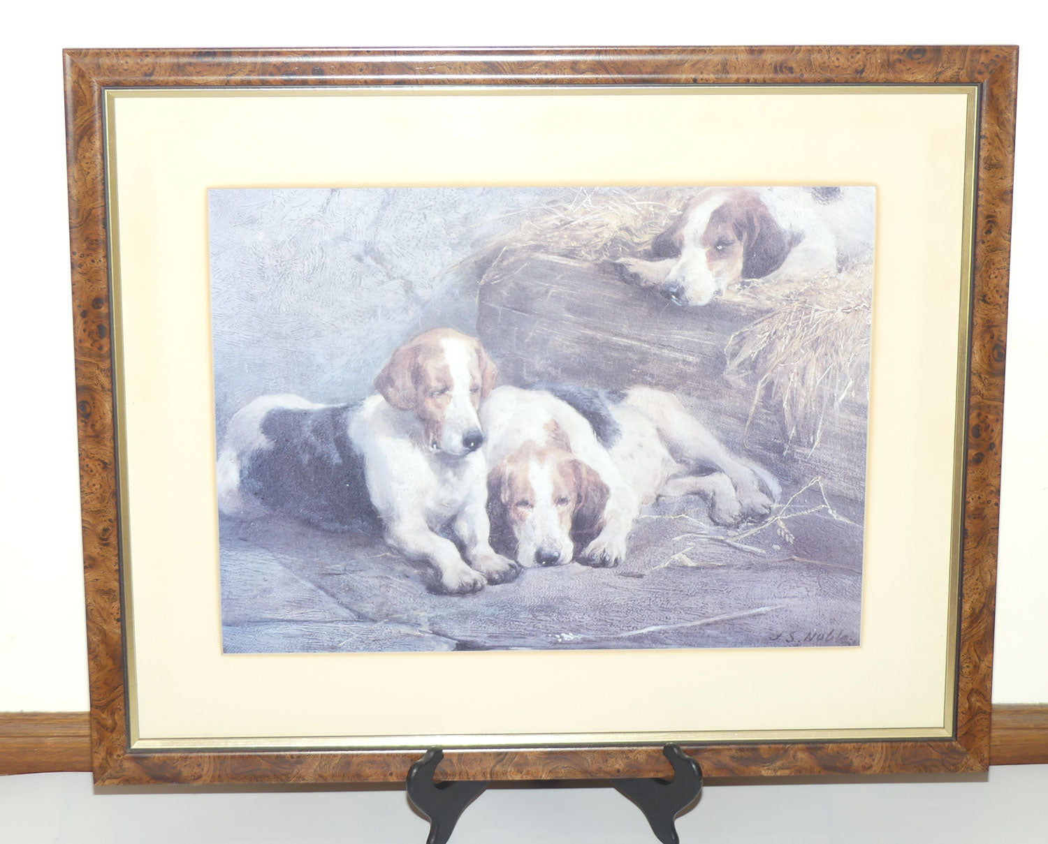 Hunting Dogs | Setters Print in Quality Frame | by JS Noble