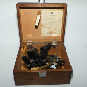 Fine quality Japanese Osaka Tamaya and Co sextant in original case | Model 631