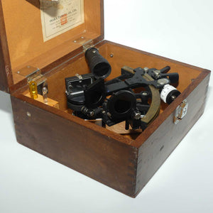 Fine quality Japanese Osaka Tamaya and Co sextant in original case | Model 631