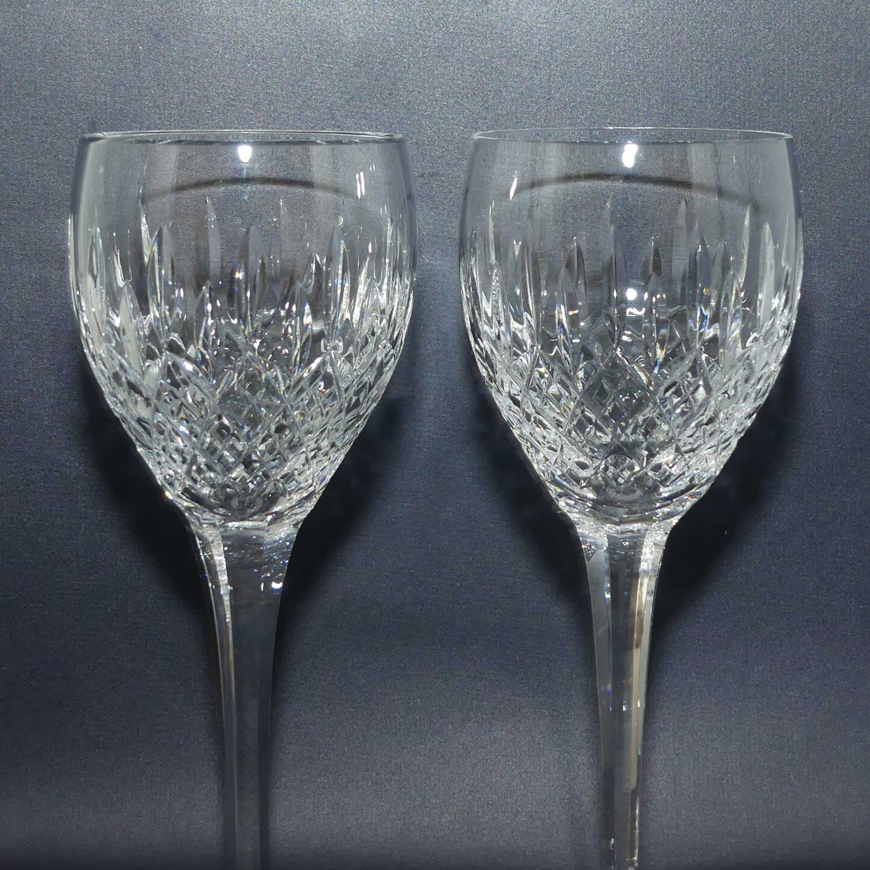 Stuart Crystal Shaftesbury pattern | set of 6 Wine Glasses | 225ml