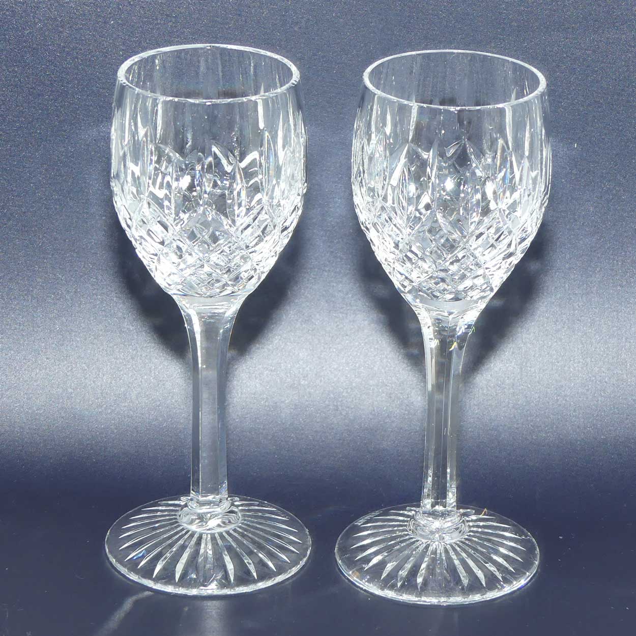 Stuart Crystal Shaftesbury pattern | set of 6 Sherry Glasses | 60ml