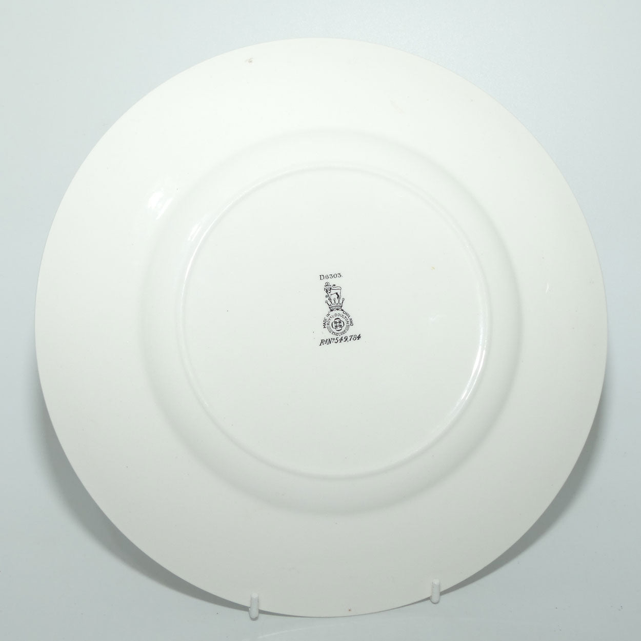 Royal Doulton Shakespeare's Portrait rack plate D6303