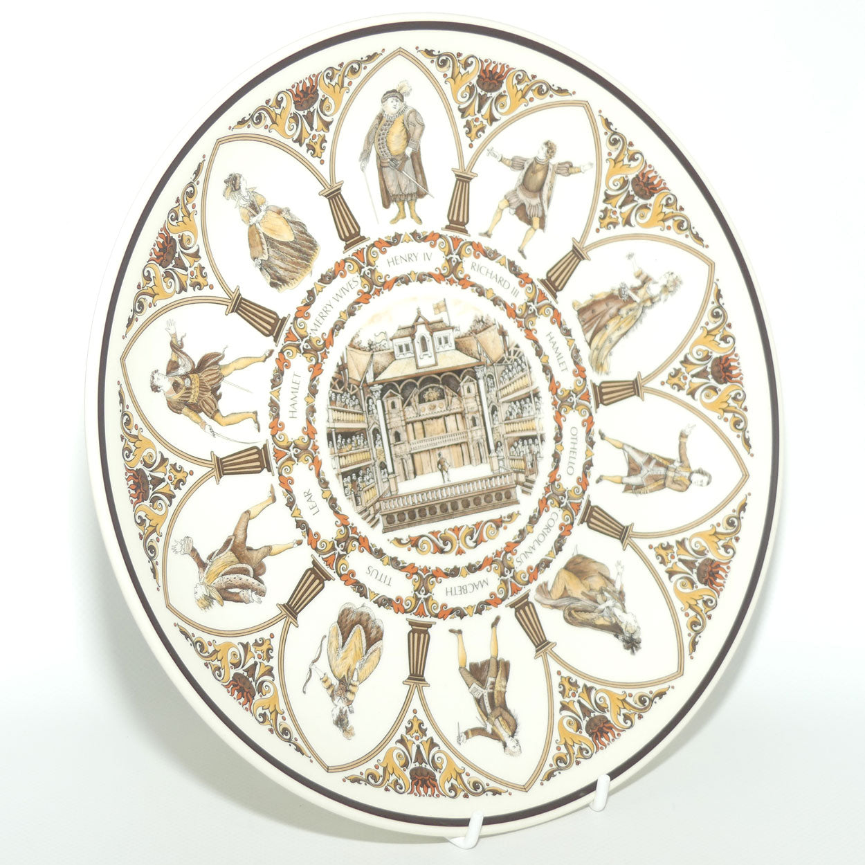 Wedgwood Etruria Shakespeare Characters | All the World's a Stage plate