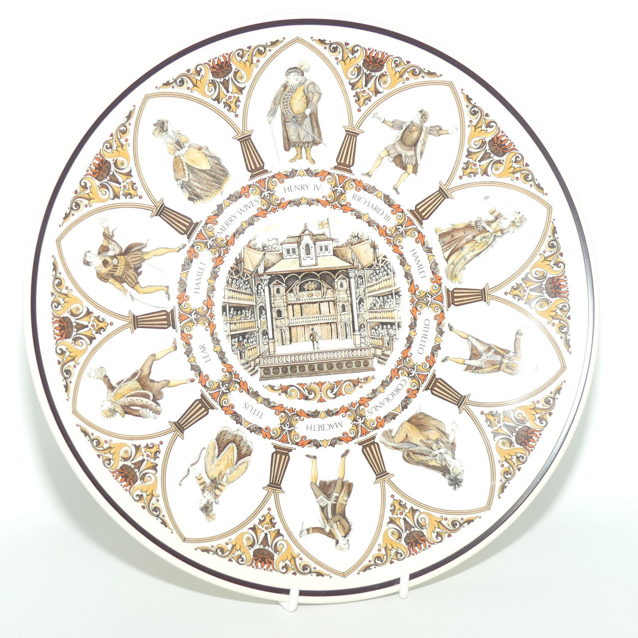Wedgwood Etruria Shakespeare Characters | All the World's a Stage plate