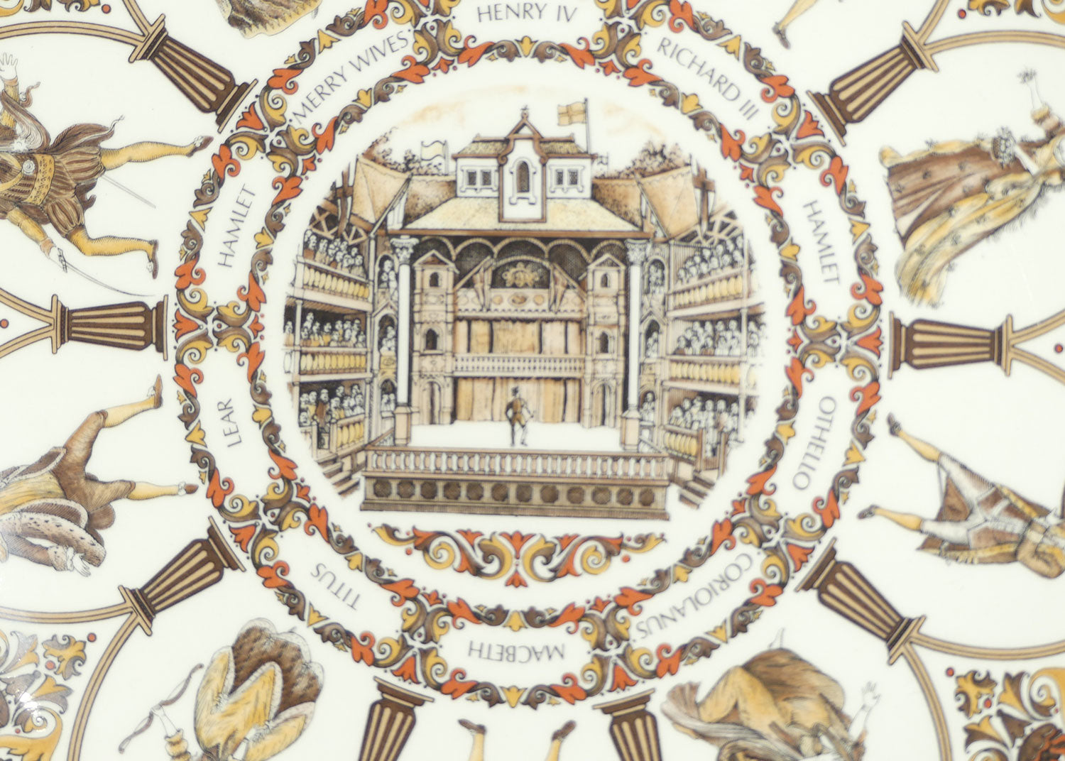 Wedgwood Etruria Shakespeare Characters | All the World's a Stage plate
