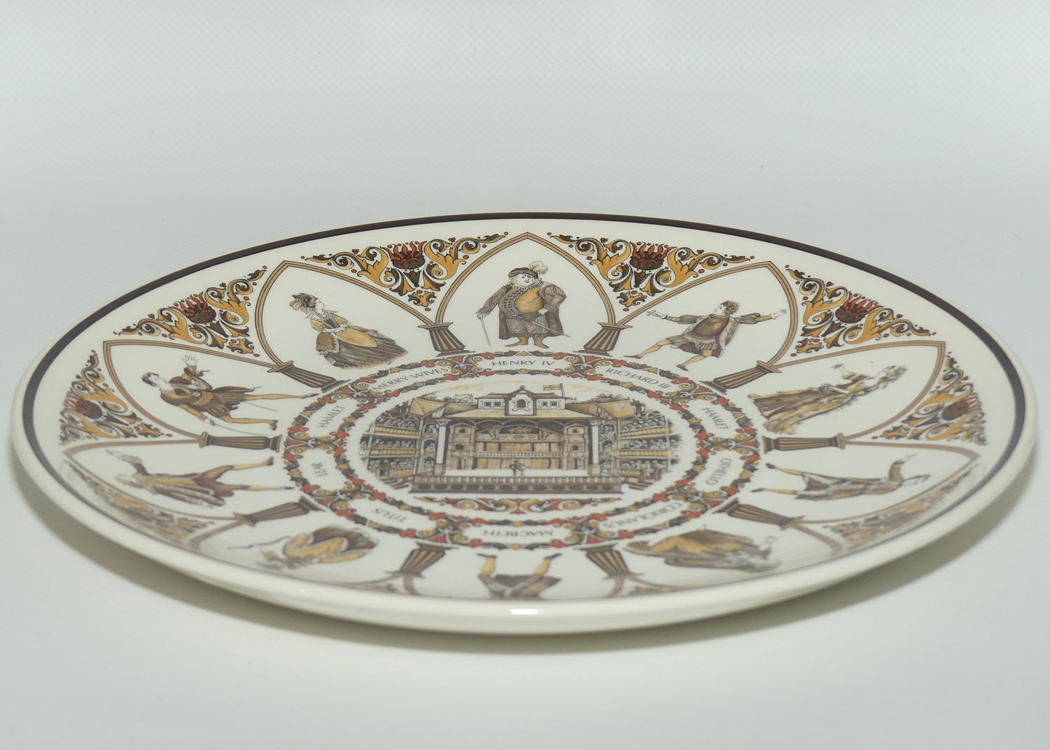 Wedgwood Etruria Shakespeare Characters | All the World's a Stage plate
