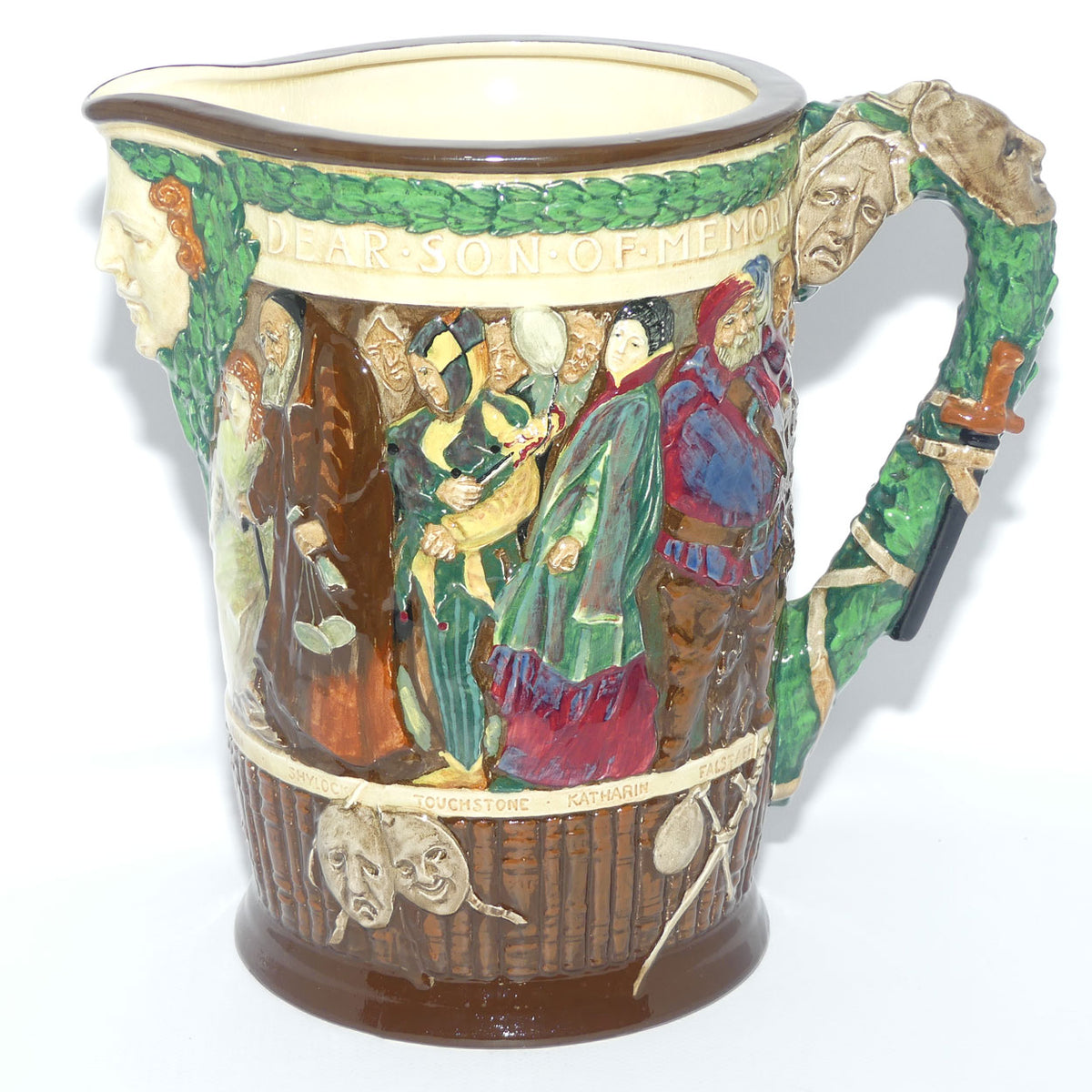 Royal Doulton William Shakespeare Loving Jug | LE 740/1000 + Cert